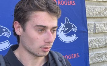 Canucks Lefty Quinn Hughes is Stoked to be Right