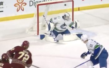 Canucks Lose At The Mullett, 3-2 To The Coyotes