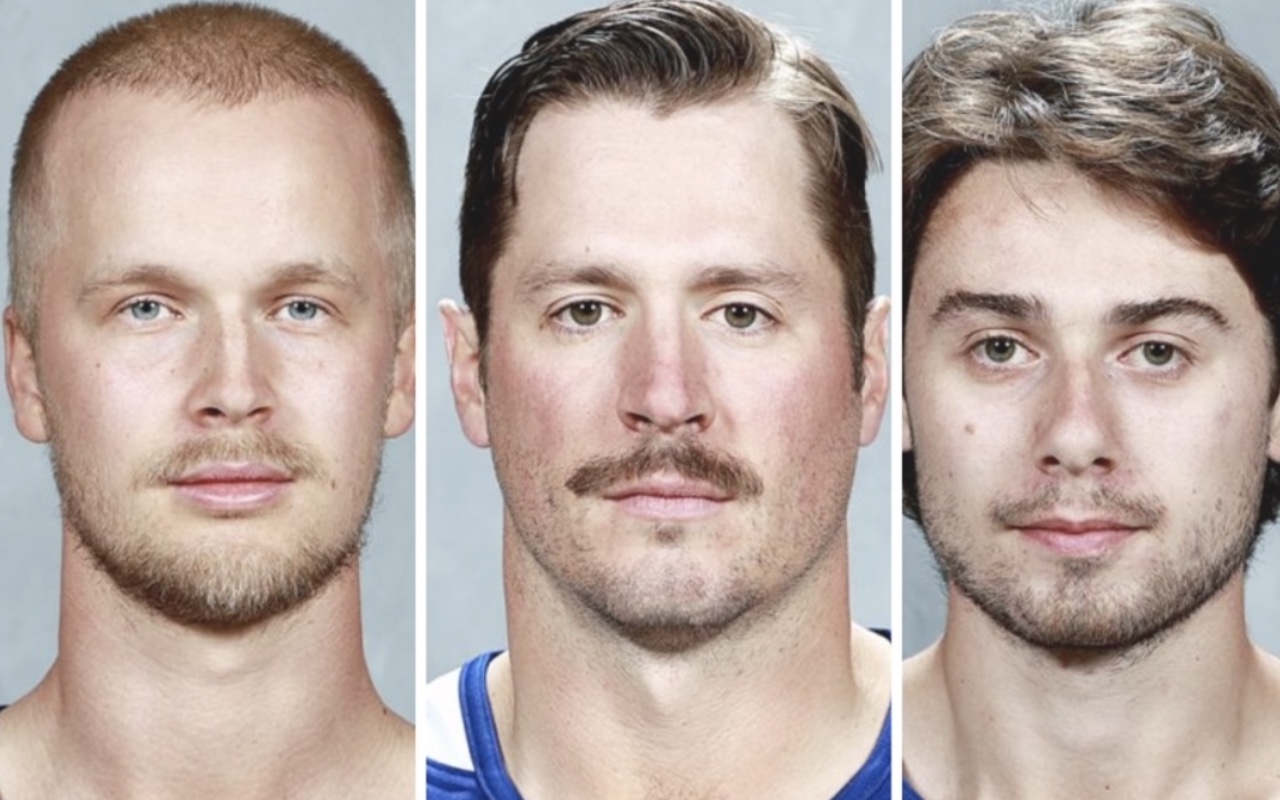 Canucks Pettersson, Miller, and Hughes