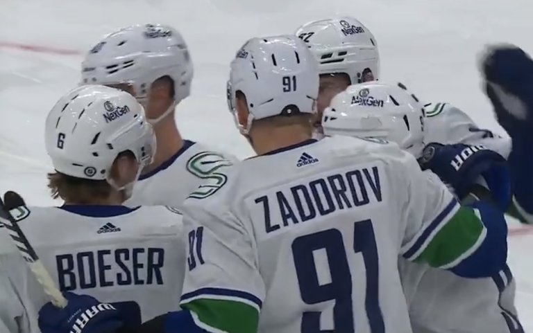 Read more about the article Canucks Lose In A Shoot-Out To Blue Jackets 4-3